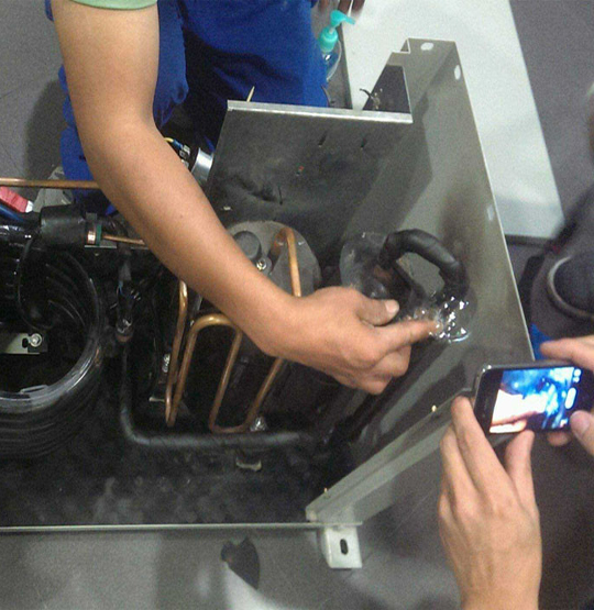 定结维修空调制冷效果差